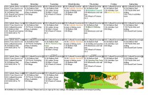 MediLodge of Gaylord March Calendar